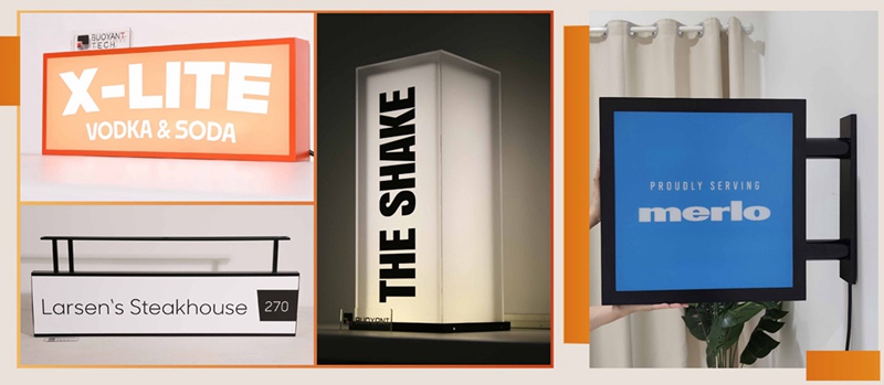 荣美Advertising signs设计，从牌子到品牌的视觉魔法